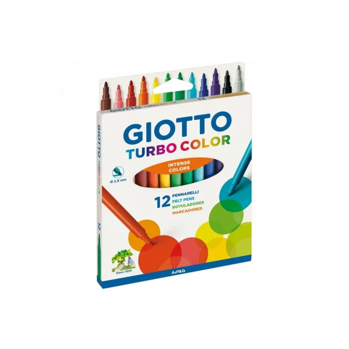 GIOTTO TURBO COLOR KEÇELİ BOYA KALEMİ