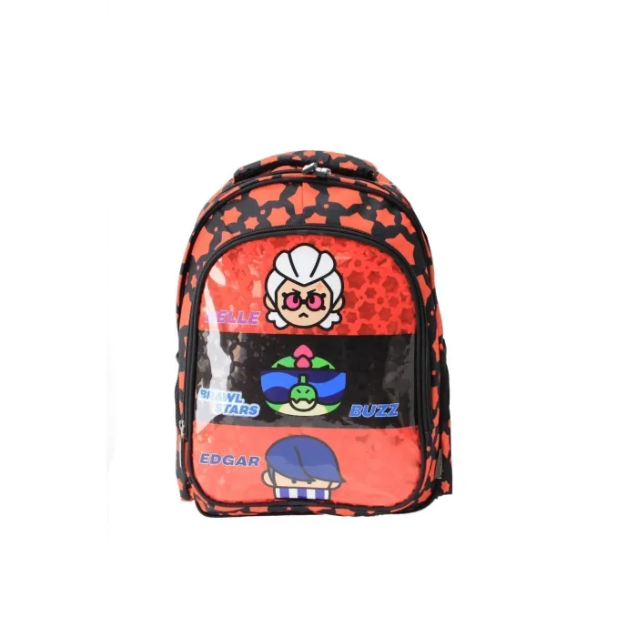 BRAWL STARS SIRT ÇANTASI KIRMIZI