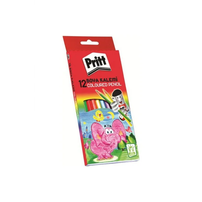 PRITT 12 Lİ UZUN KURU BOYA KALEMİ