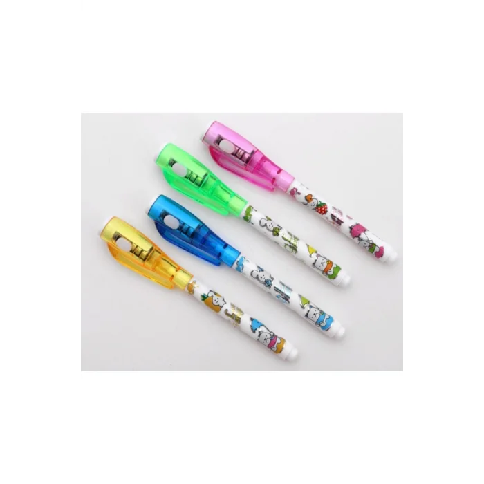 VİNTAGE LABEL SECRET PEN IŞIKLI KALEM