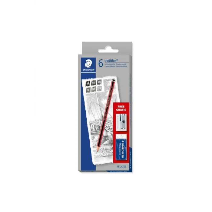 STAEDTLER 61 110 C6 TRADITION KURŞUN KALEM 6LI SET