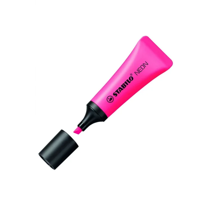 STABILO NEON FOSFORLU KALEM PEMBE