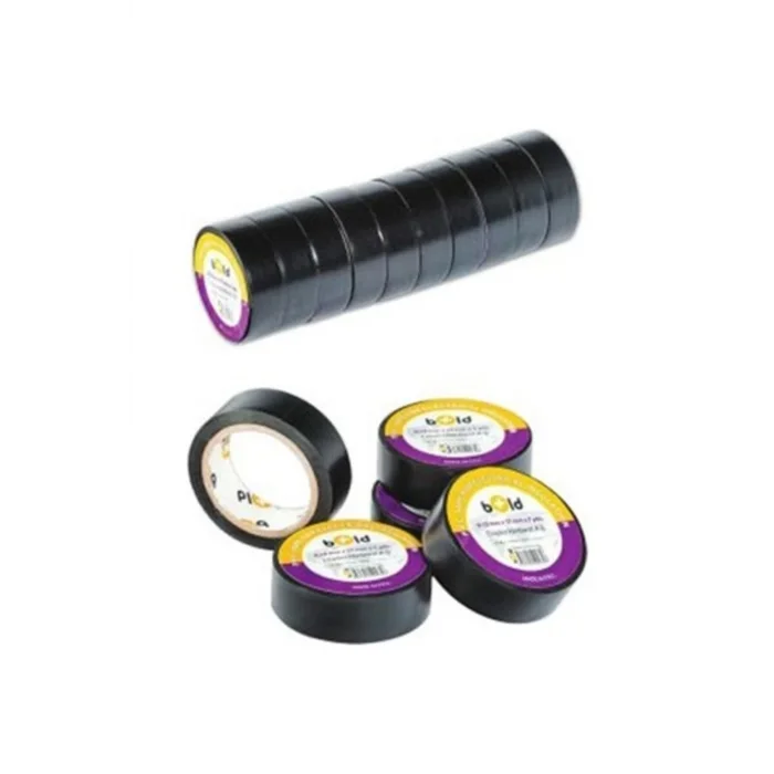 EKİPLER BOLD PLASTİK ELEKTRİK BANDI SİYAH
