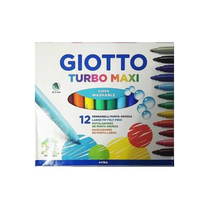 Giotto Turbo Maxi Keçeli Boya Kalemi