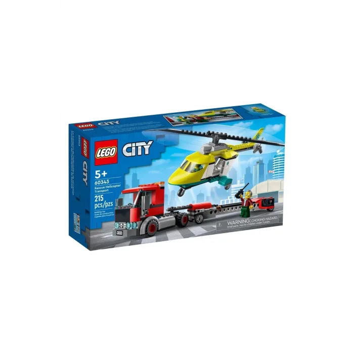 Lego City Rescue Helicopter Transport