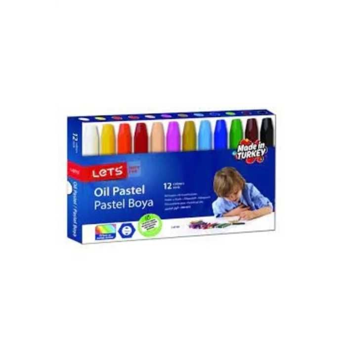 Lets Oil Pastel Color 12 Li