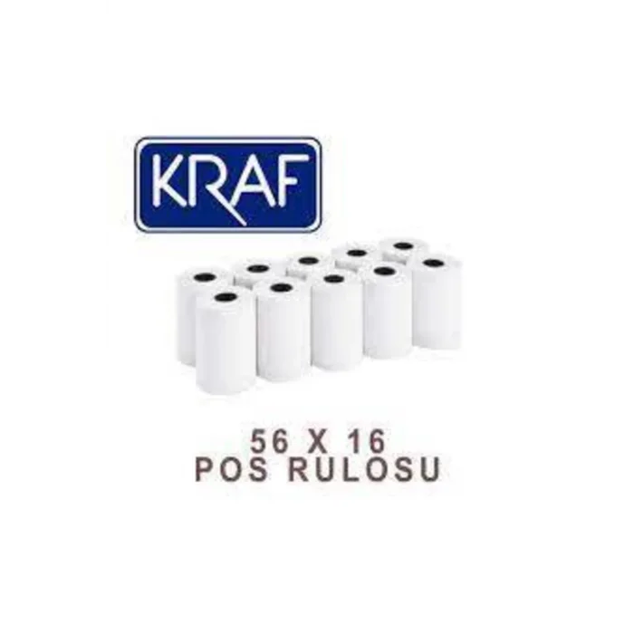 Kraf 56X16 Termal Rulo 10Lu