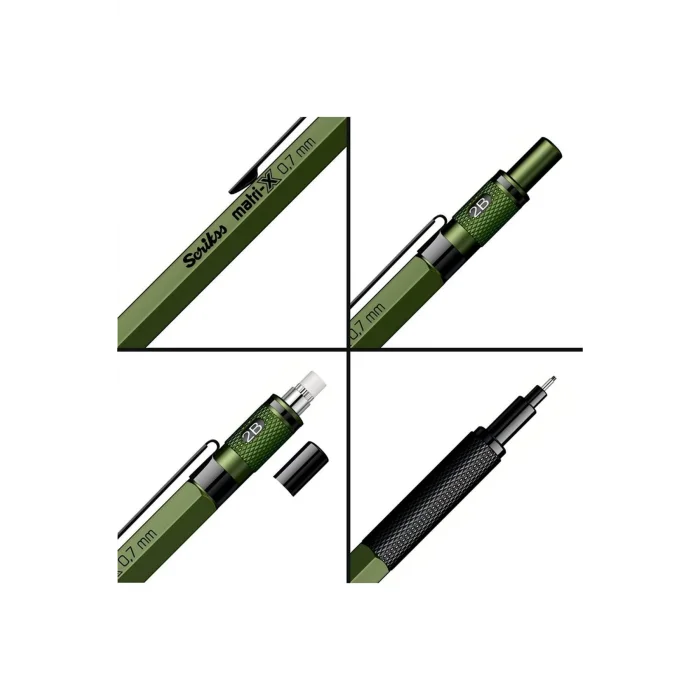 SCRİKSS MATRİX VERSATİL KALEM 0,7 Haki
