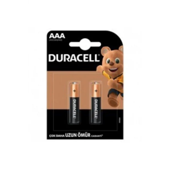 DURACELL PİL 2 Lİ AAA İNCE KALEM