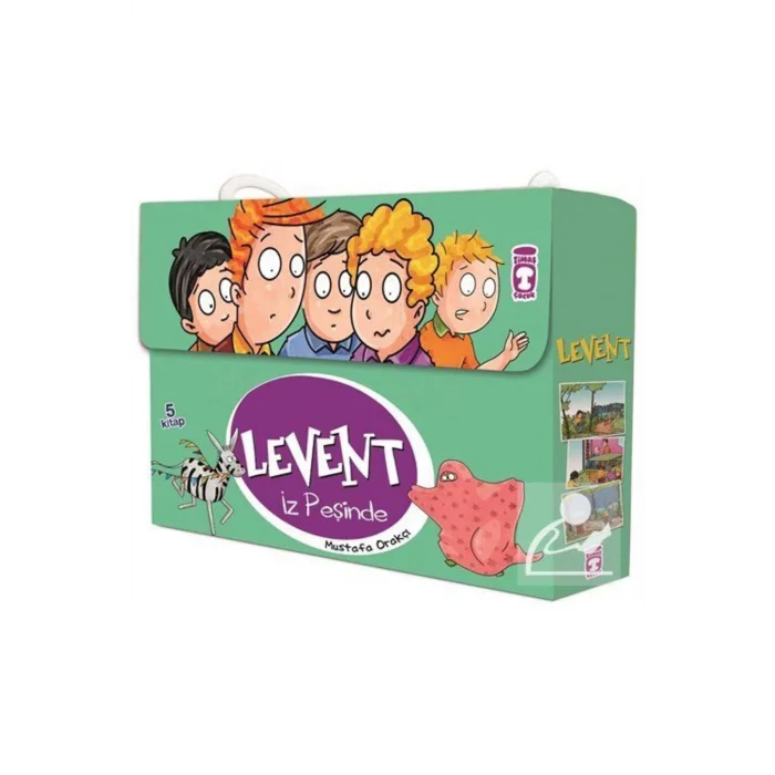 LEVENT İZ PEŞİNDE 1.SET 5 KİTAP TAKIM