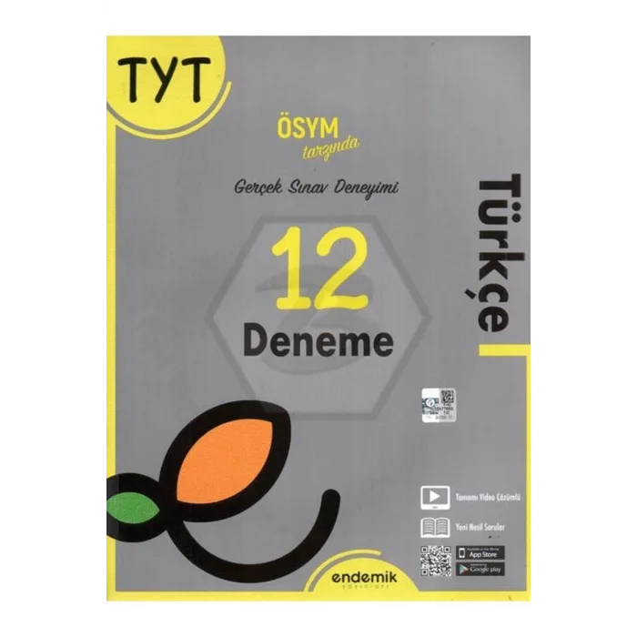 ENDEMİK TYT TÜRKÇE 12 DENEME