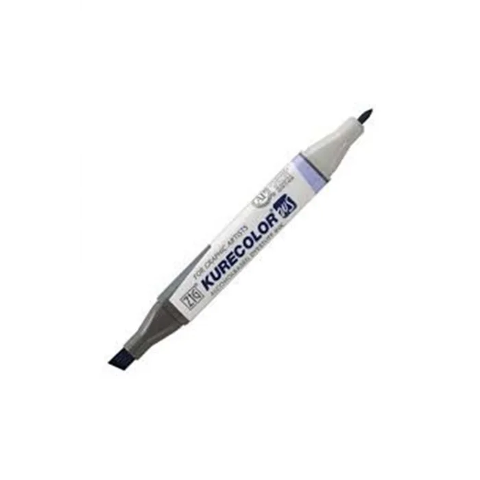 Zig Kurecolor Kc-3000 824 Twin S Marker Kalem Blue Gray