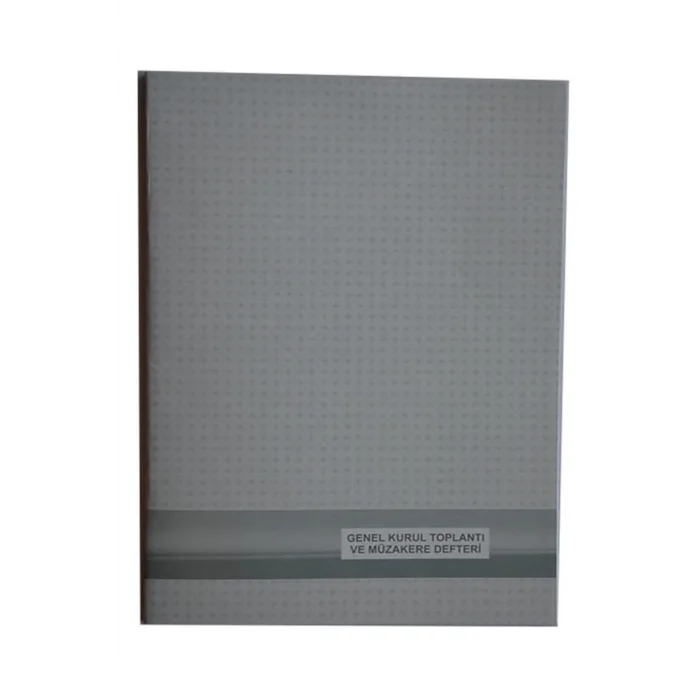 Dilman Genel Kurul Toplanti Ve Müz.Defteri Karton Kapak Numarali