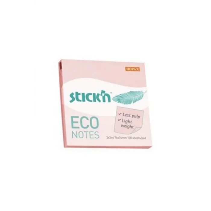 GIPTA STICKN 76x76 ECO NOTES PASTEL RENK 100YP