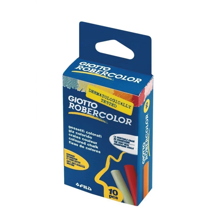 ROBERCOLOR KARIŞIK RENKLİ TEBEŞİR 10LU