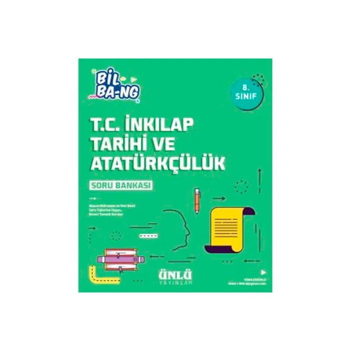 8.Sınıf Bil Ba-ng İnkılap Tarihi Soru Bankası Ünlü Yayınlar
