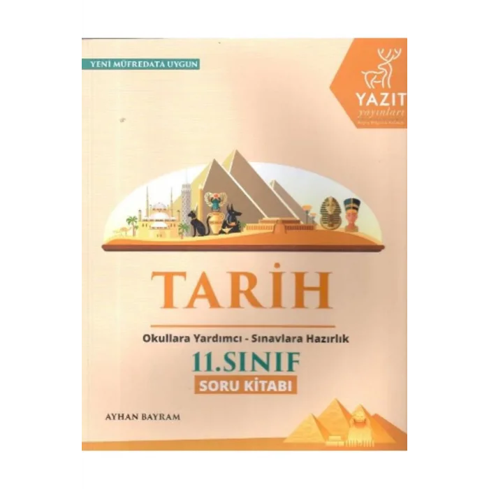 YAZIT YAYINLARI 11. SINIF TARİH SORU KİTABI