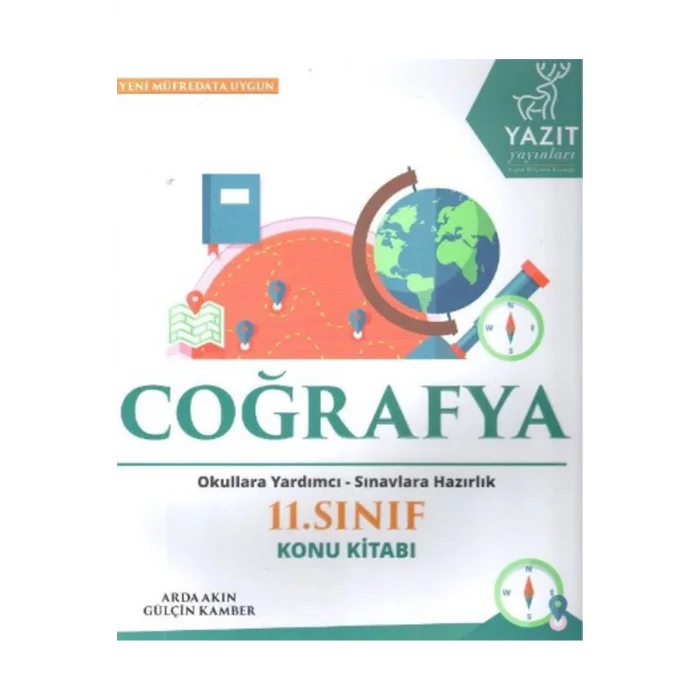 YAZIT YAYINLARI 11. SINIF COĞRAFYA KONU KİTABI