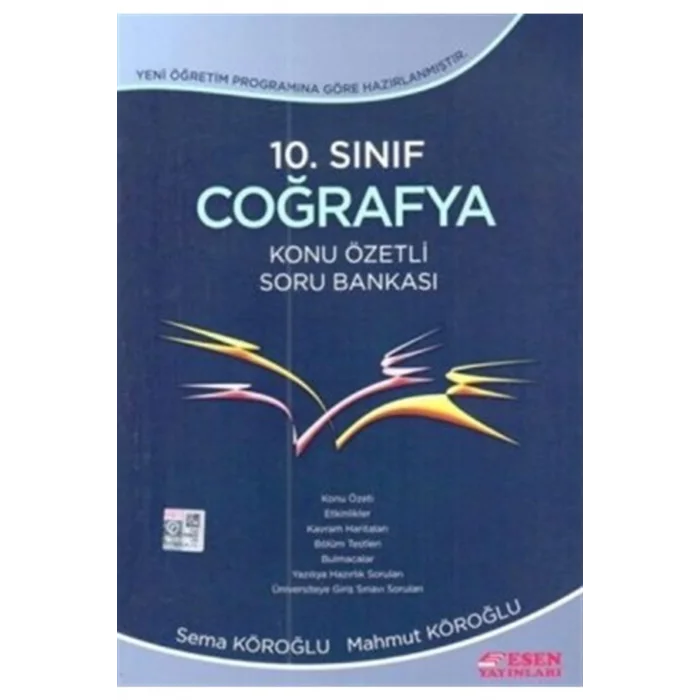 ESEN 10. SINIF COĞRAFYA KONU ÖZETLİ SORU BANKASI