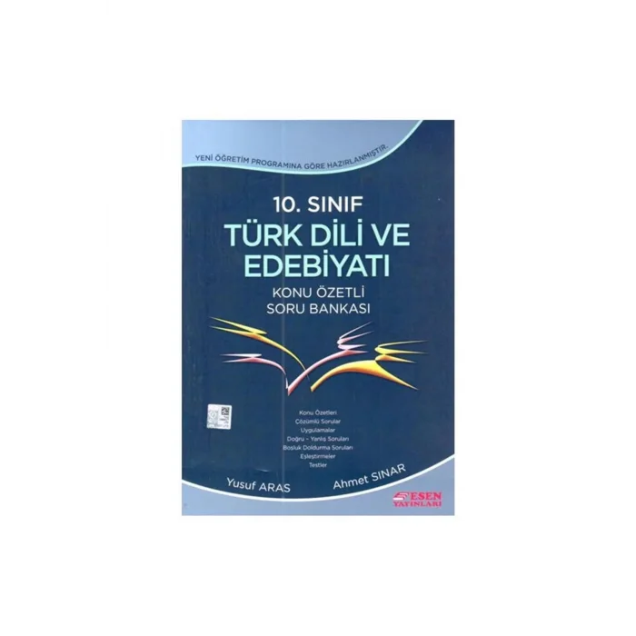 ESEN 10. SINIF TÜRK DİLİ VE EDEBİYATI KONU ÖZETLİ SORU BANKASI