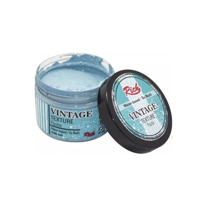 RİCH Vintage Texture Paste 5110 Ege Mavi