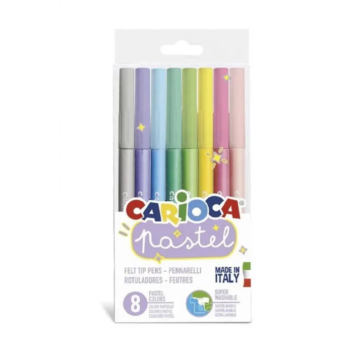 CARIOCA PASTEL SÜPER YIKANABİLİR 8 Lİ