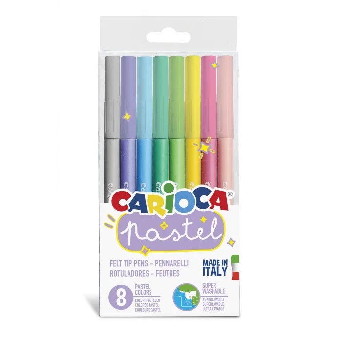 CARIOCA PASTEL SÜPER YIKANABİLİR 8 Lİ