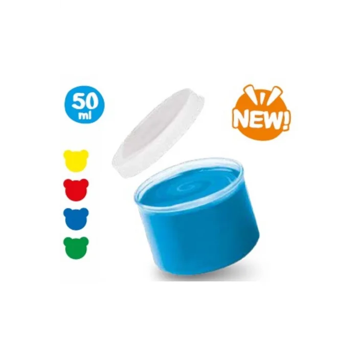 Carioca Bebek Parmak Boya 4 Renk 4X50 Ml