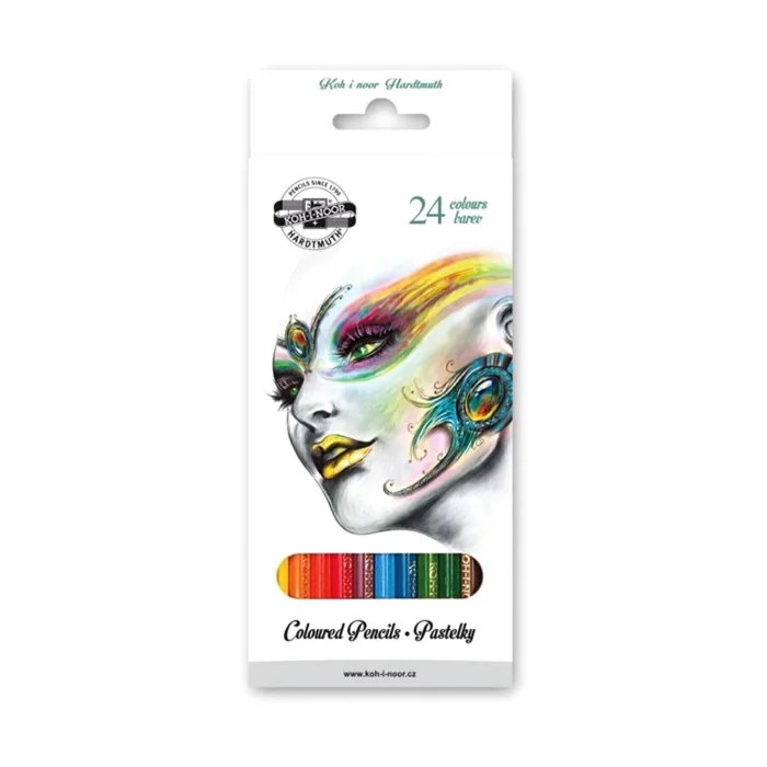 Südor Set Of School Coloures Pencils 3554 24 Fanta