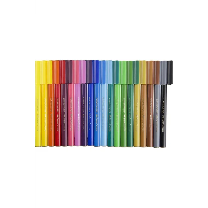 FABER CASTELL EĞLENCELİ KEÇELİ KALEM 20Lİ