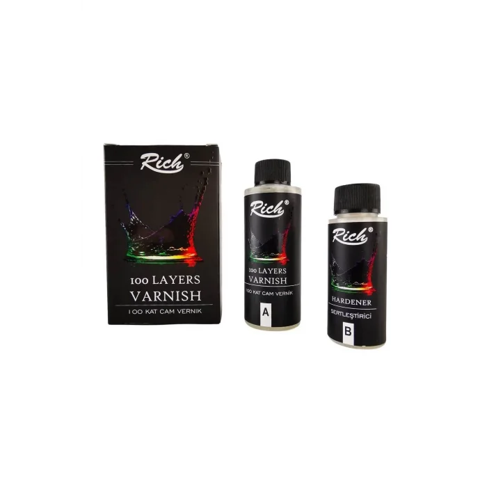 RİCH 100 KAT CAM VERNİK 120 CC+60 CC SERTLEŞTİRİCİ