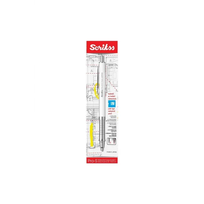 SCRIKSS PRO-S 0.7MM VERSATİL KALEM KROM