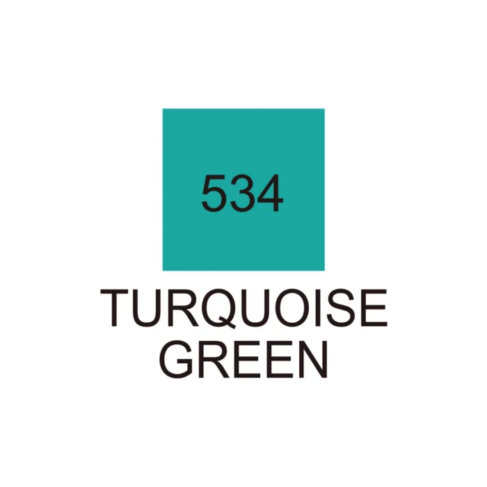 Zig Kurecolor Kc-3000 534 Twin S Marker Kalem Turquoise Green