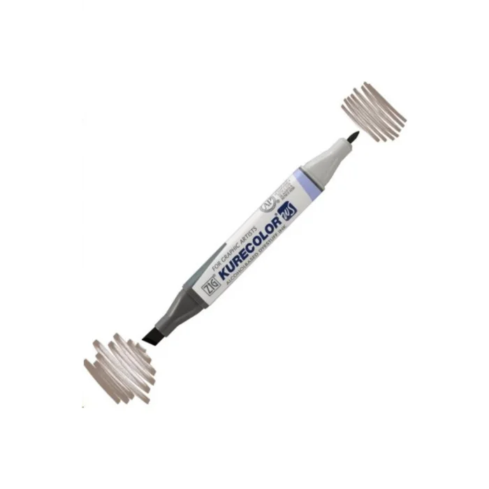 Zig Kurecolor Kc-3000 Wo8 Twin S Marker Kalem Warm Gray 08
