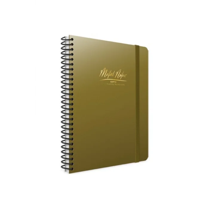 GIPTA METAL NOTES SP.PP.KPK.DEF.A4 80YP ÇİZGİLİ