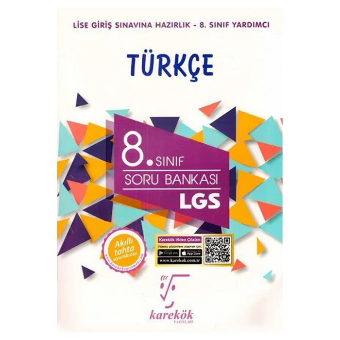 KAREKÖK 8. SINIF LGS TÜRKÇE SORU BANKASI