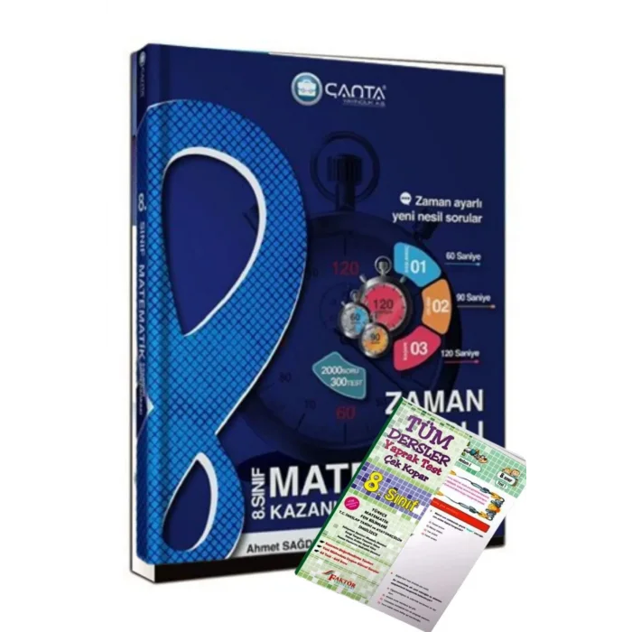 8. Sınıf Matematik Etkinlikli Kazanım Soru Bankası Çanta Yayınları