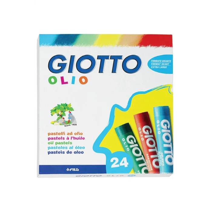 Giotto Olio Yağli Pastel (Silindir) 24Lü