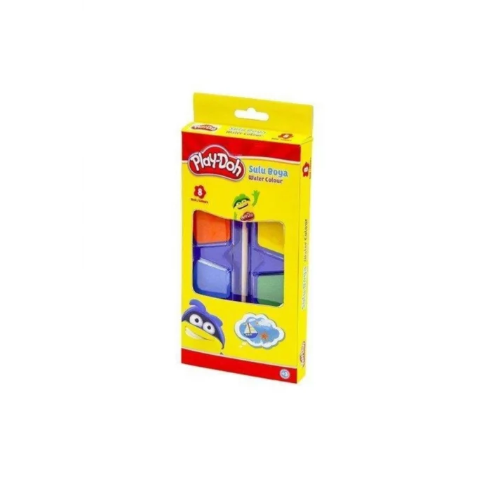 Play-Doh Suluboya 8 Renk Jumbo 35Mm 