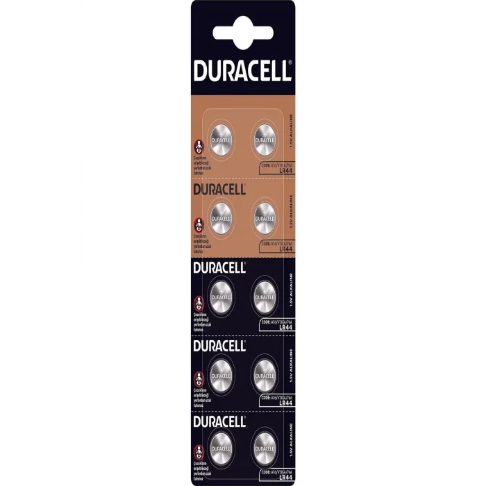 DURACELL PİL DÜĞME 1,5V  LR44