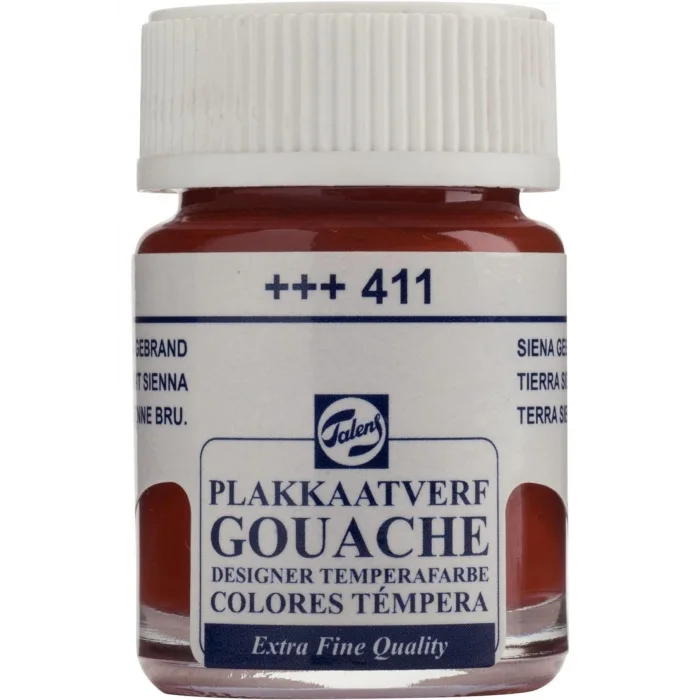 TALENS GUAJ BOYA KAHVE 16 ML  (411)