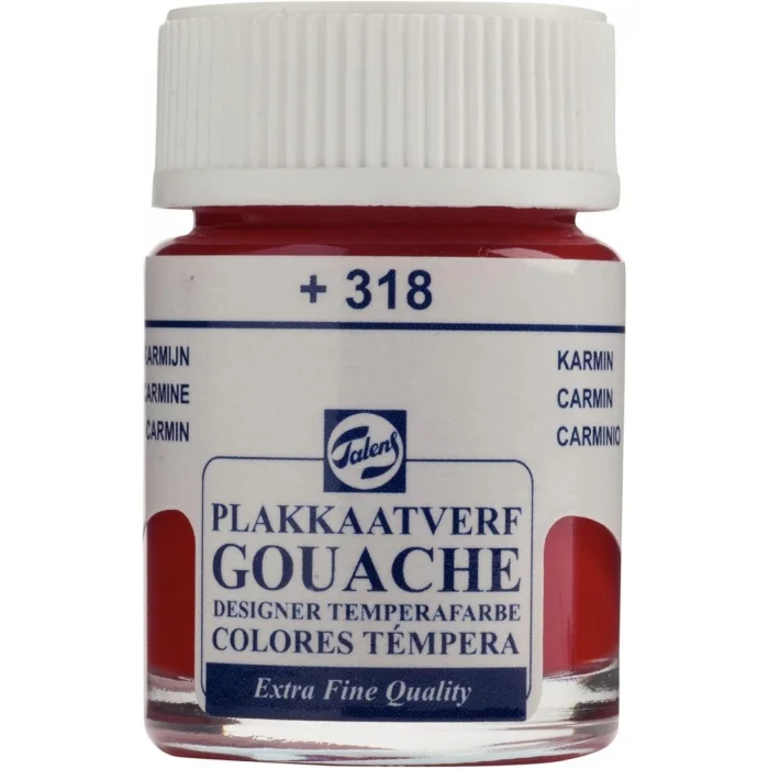 TALENS GUAJ BOYA KOYU KIRMIZI 16 ML  (318)