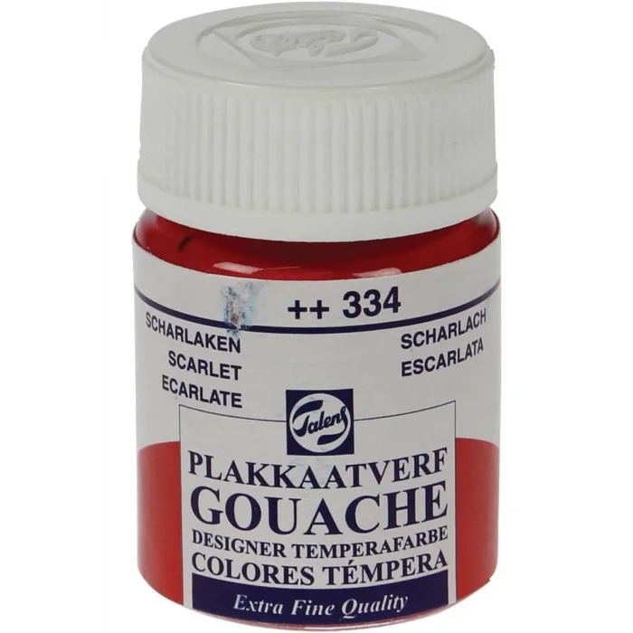 TALENS GUAJ BOYA KIRMIZI 16 ML  (334)