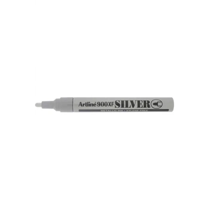 Artline 900Xf Metalik Marker Silver