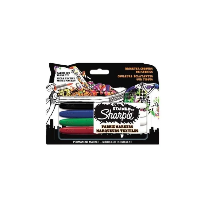 Sharpie Set Tekstil Kalemi Stained 4 Lü S0962141
