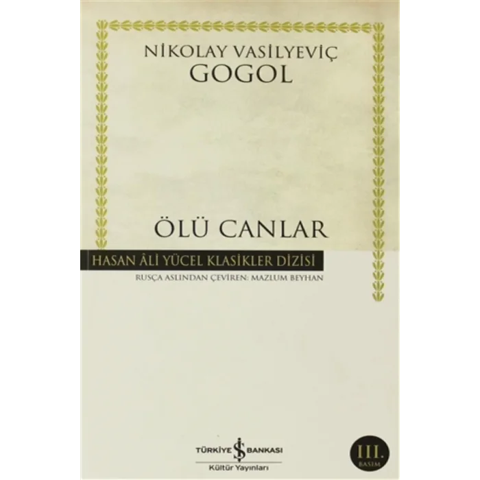 ÖLÜ CANLAR HASAN ALİ YÜCEL KLASİKLER