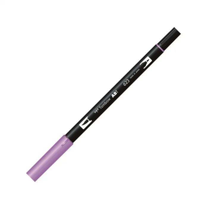 Tombow Brush Abt 623 Grafik Kalemi Purple Sage