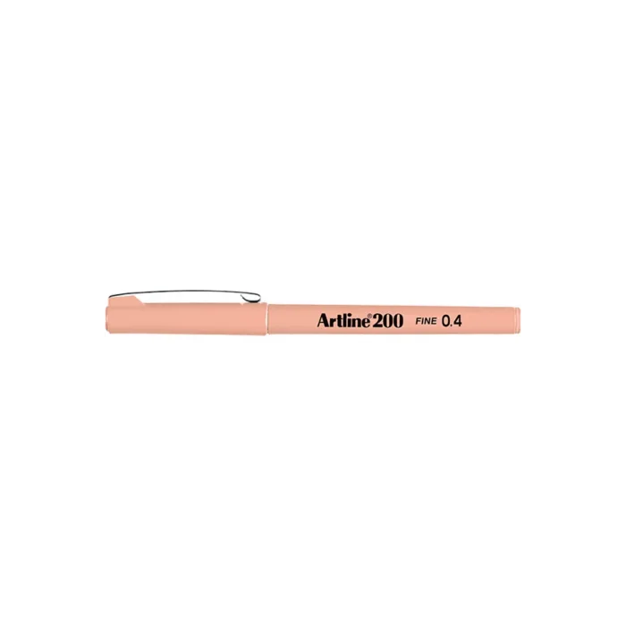 Artline Ek-200N Fine Line Pen 0.4 Mm Apricot
