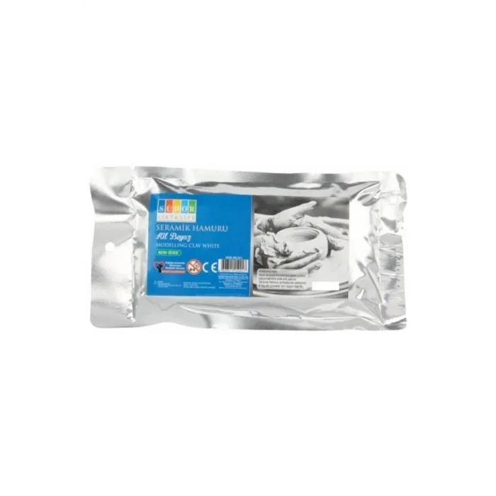 SÜDOR SERAMİK KİL BEYAZ 500GR.