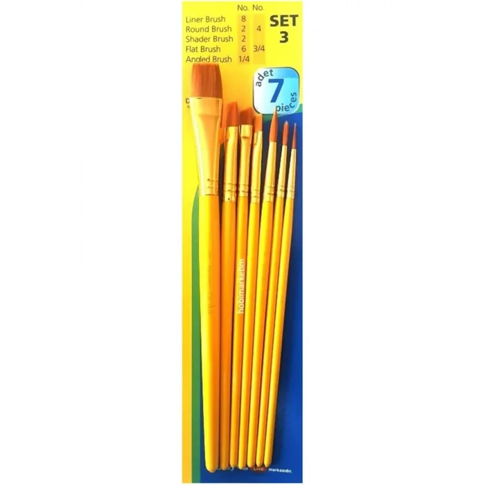 FANART ACADEMY SERİ 500 FIRÇA SETİ NO:3(7Lİ)